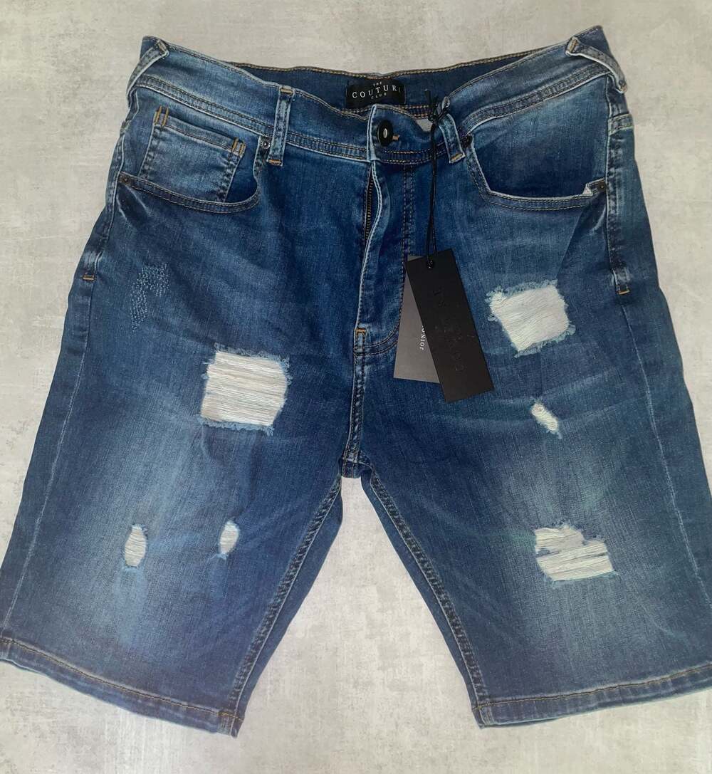 NEW WITH TAGS The Couture Club Jorts Jean Shorts Size 32